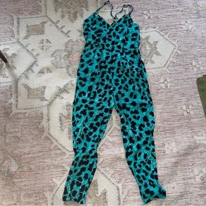 French Connection Animal Print Romper